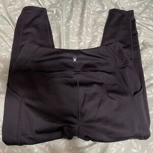 Spyder Black Active Leggings
